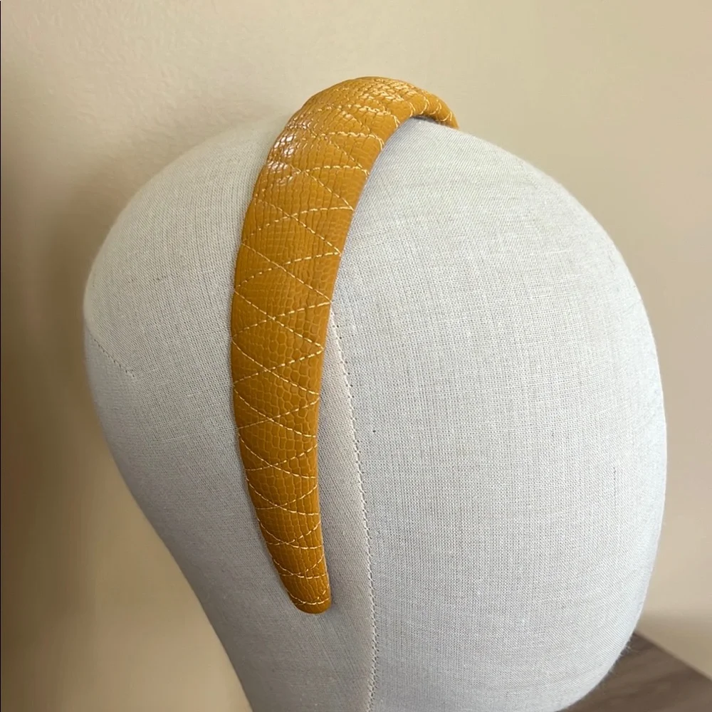 Shiraleah mustard quilted