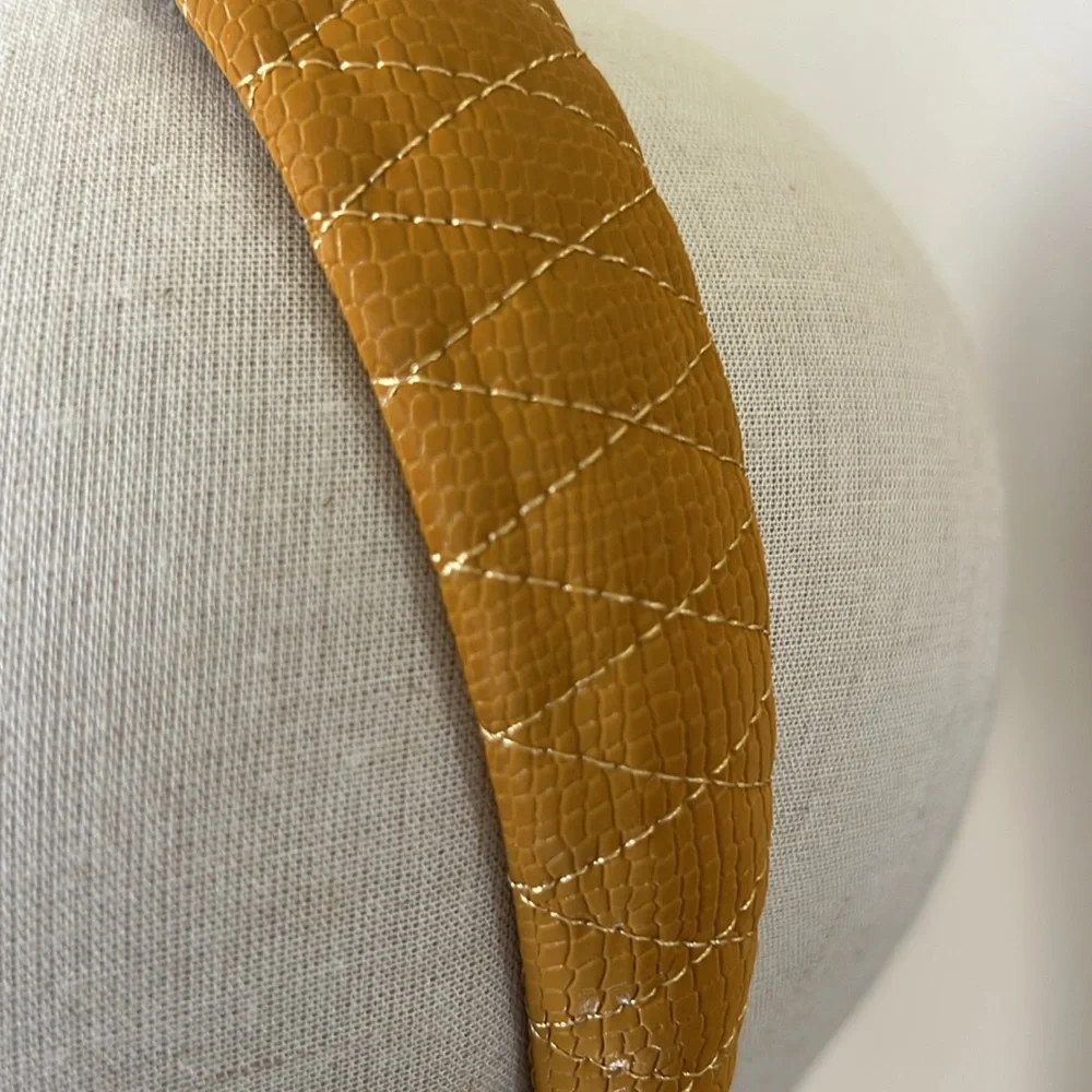 Shiraleah mustard quilted