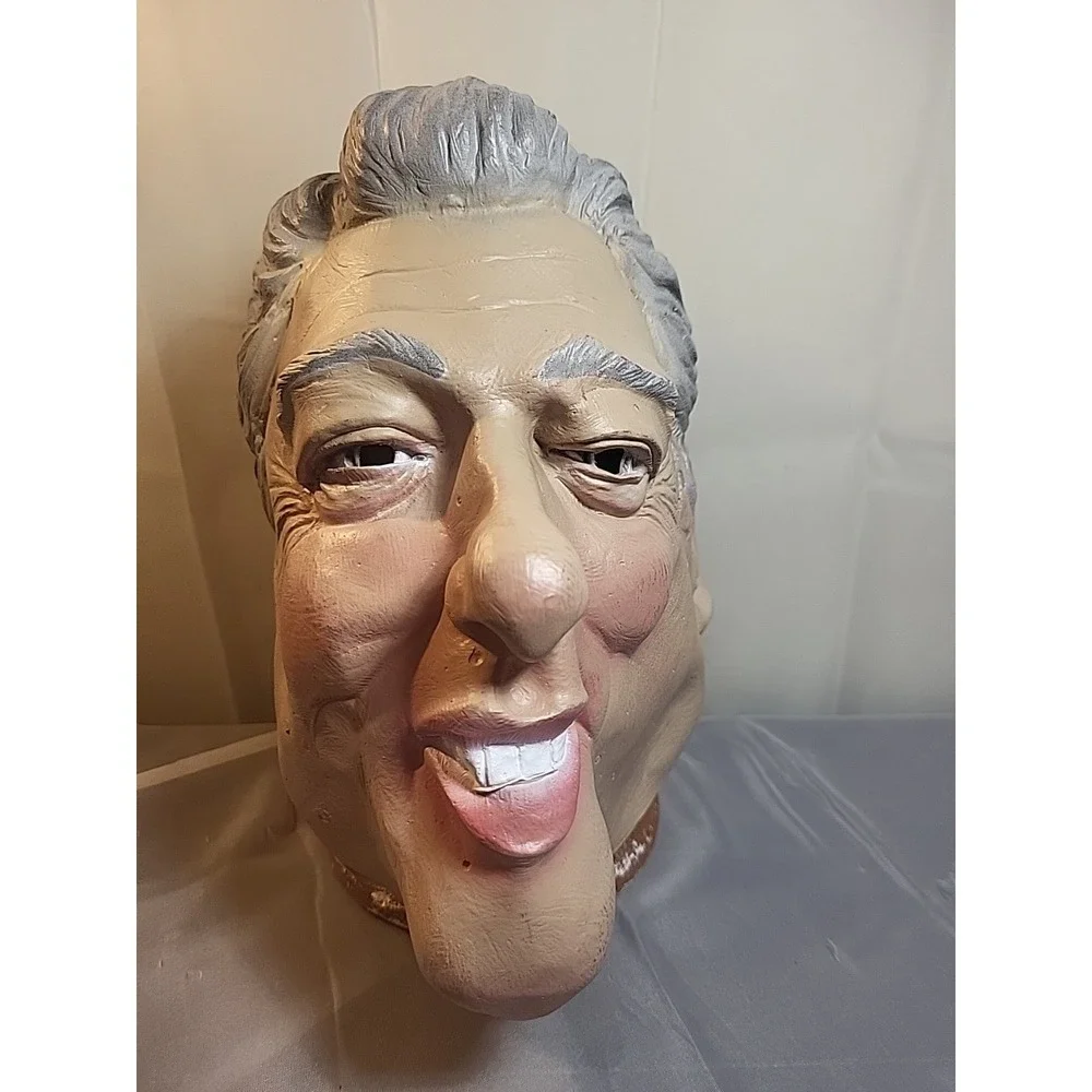 2006 Bill Clinton Mask Vtg Halloween