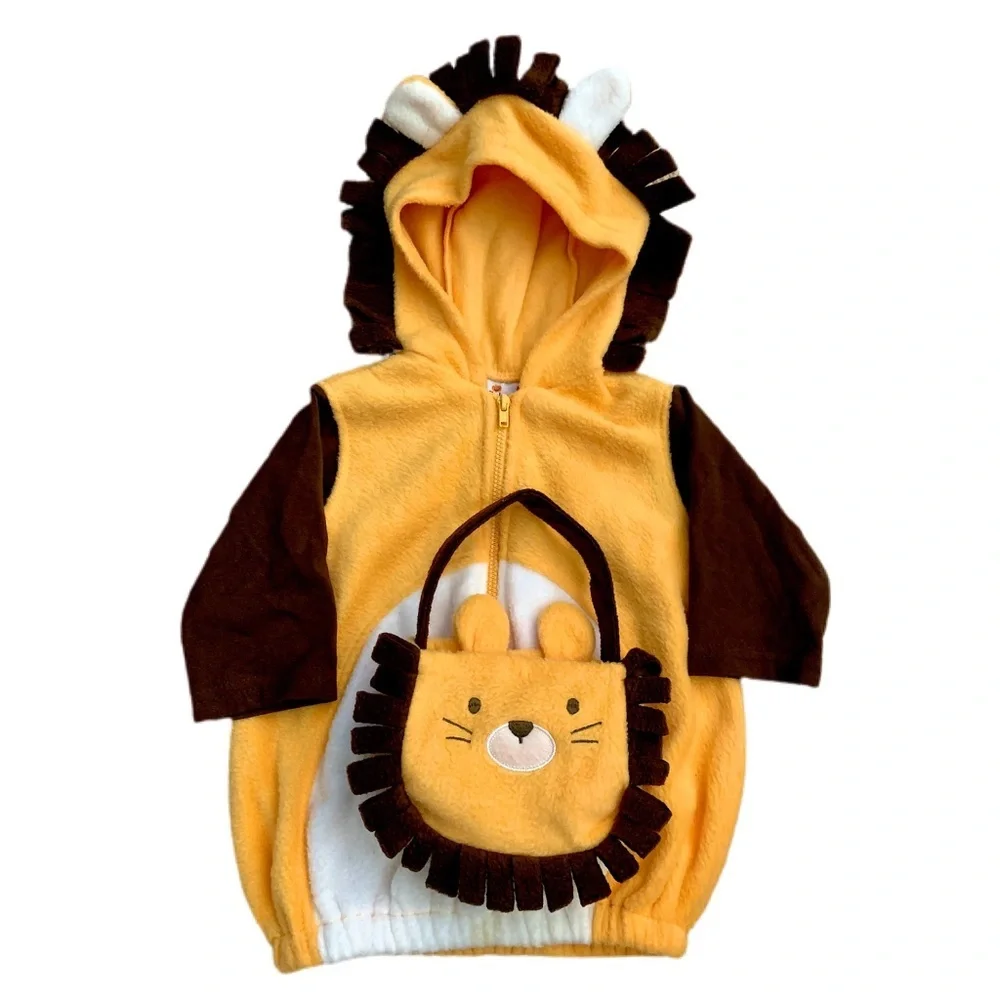 LION COSTUME W/ MATCHING BAG