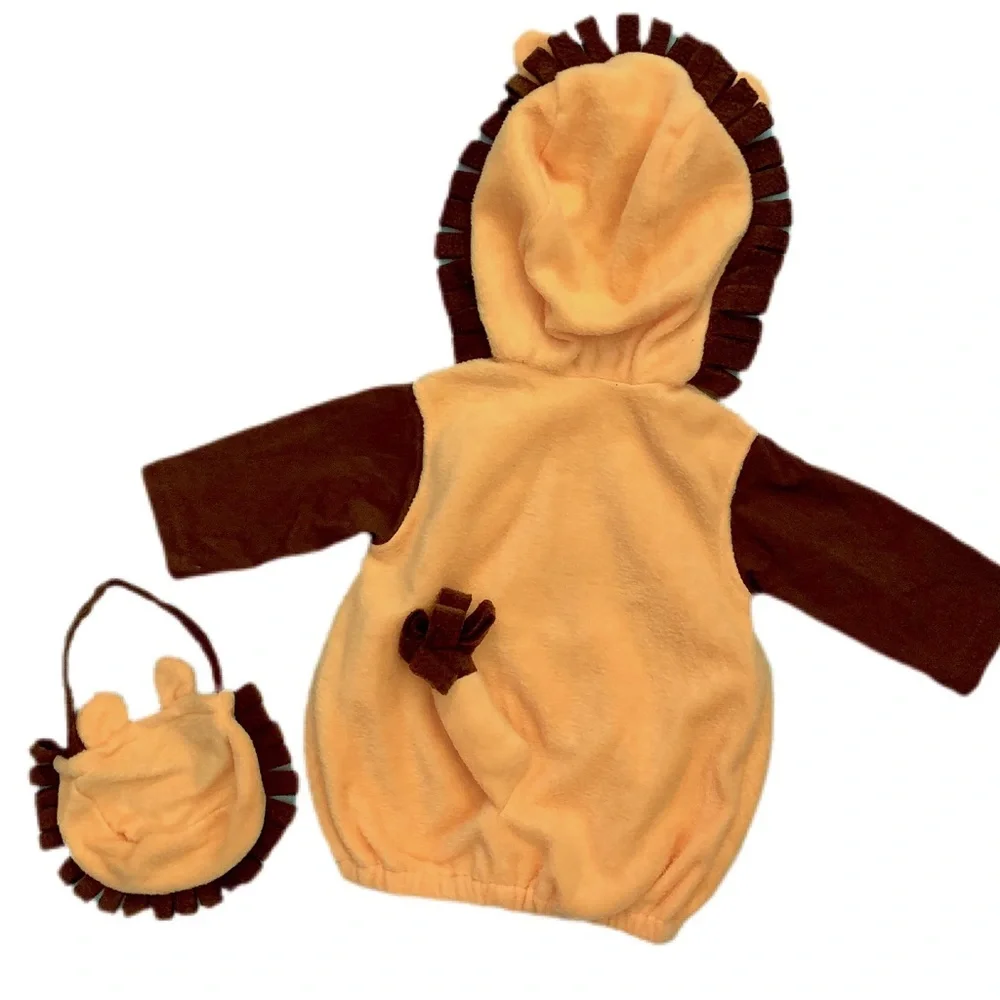 LION COSTUME W/ MATCHING BAG