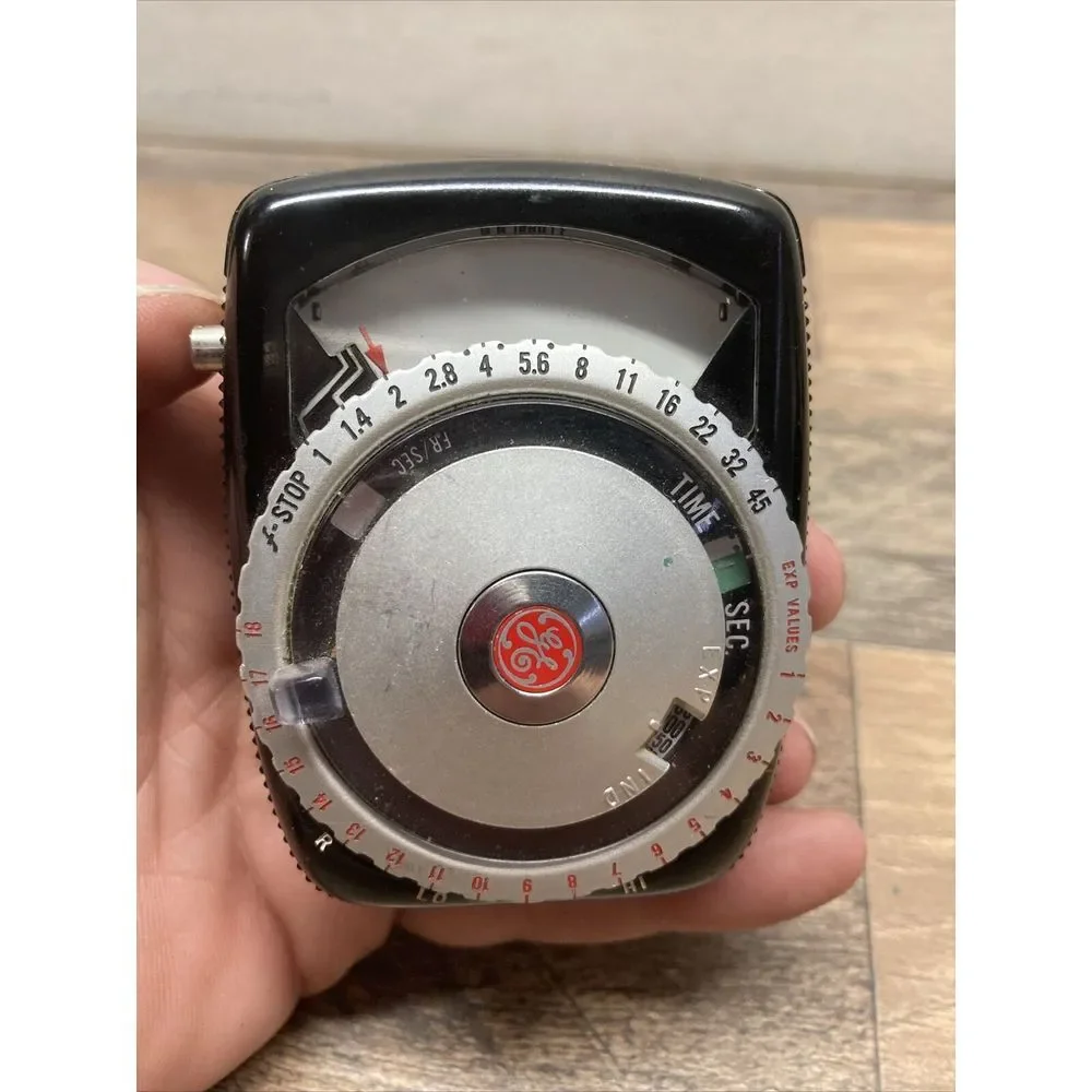 General Electric PR-2‎ Guardian Light Exposure Meter With ACCESSORY Cell Vintage