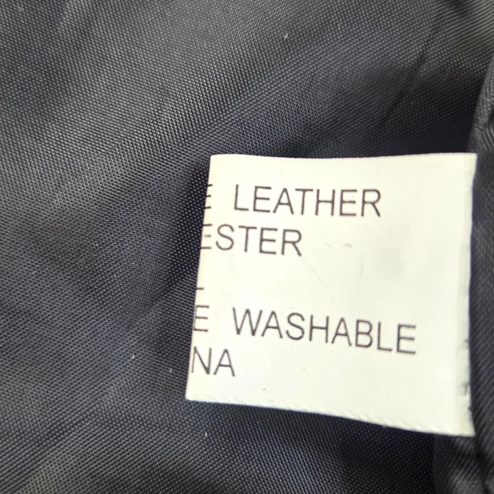 Vintage patchwork leather