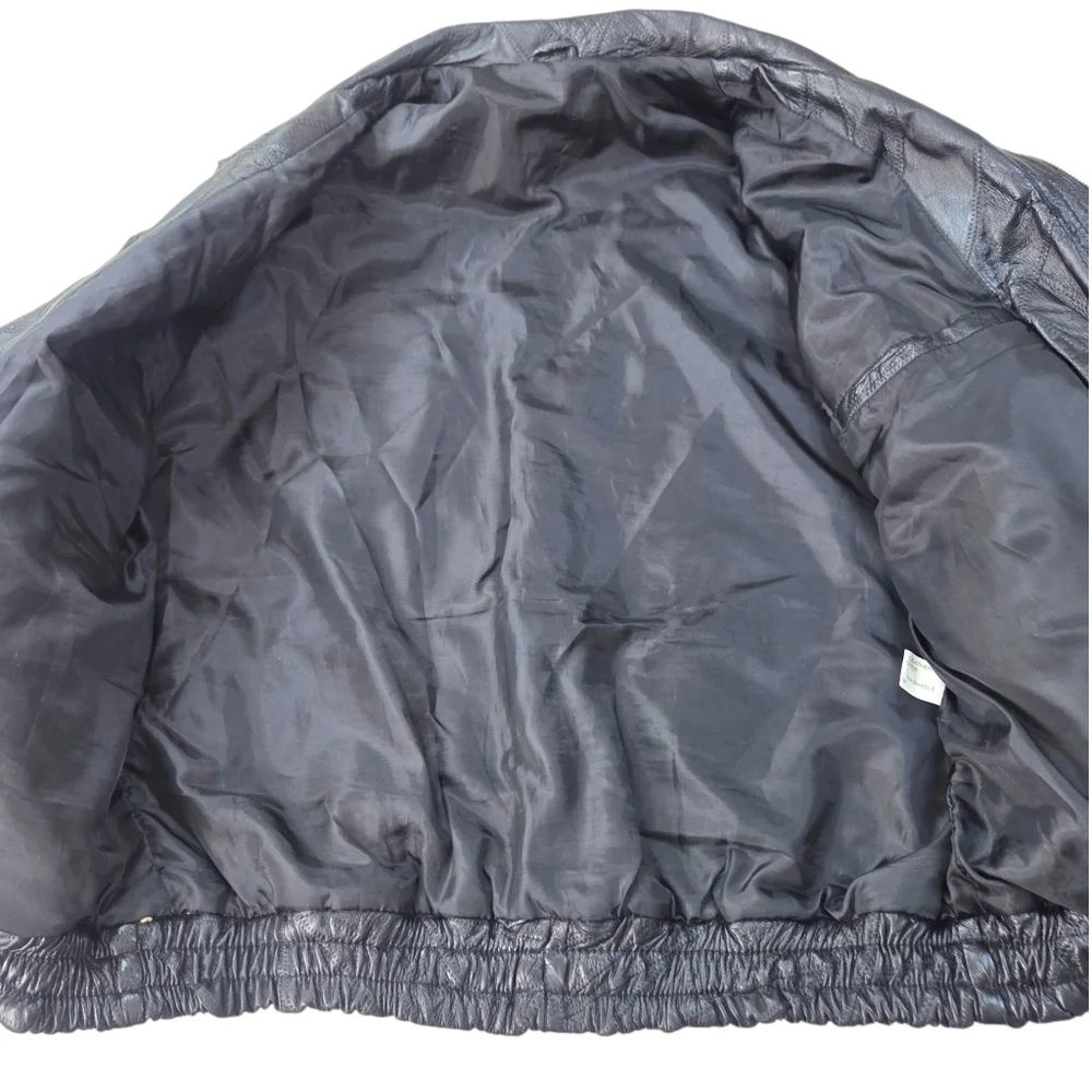 Vintage patchwork leather