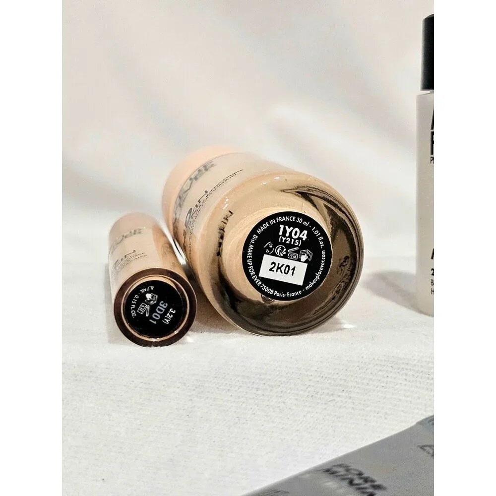 New 4 pcs Make Up forever foundation routine