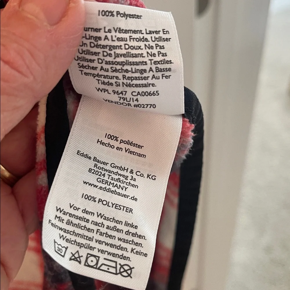 Eddie Bauer cozy poncho