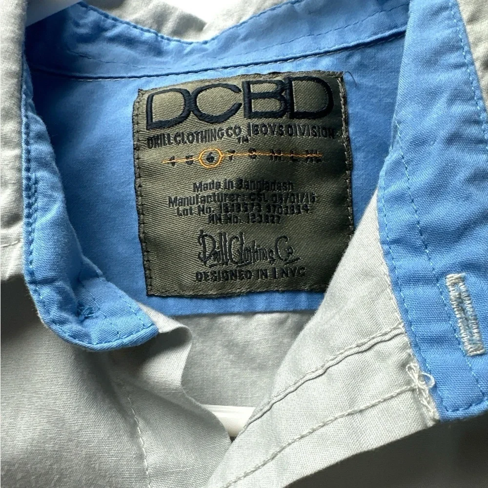 DCBD Drill Clothing Co Boys Division drill clothing
