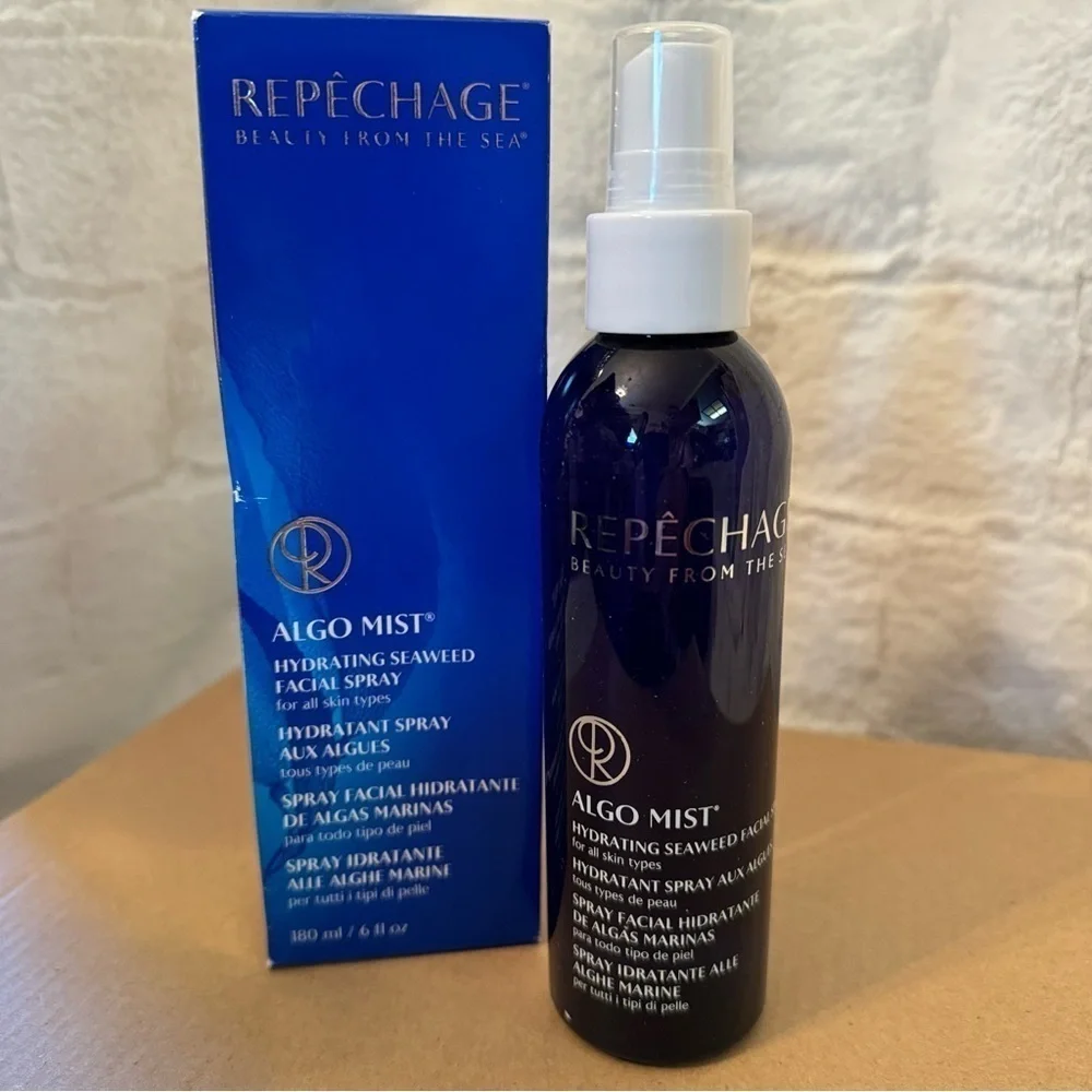Repechage ALGO MIST® HYDRATING SEAWEED FACIAL SPRAY. Instant Hydration. New
