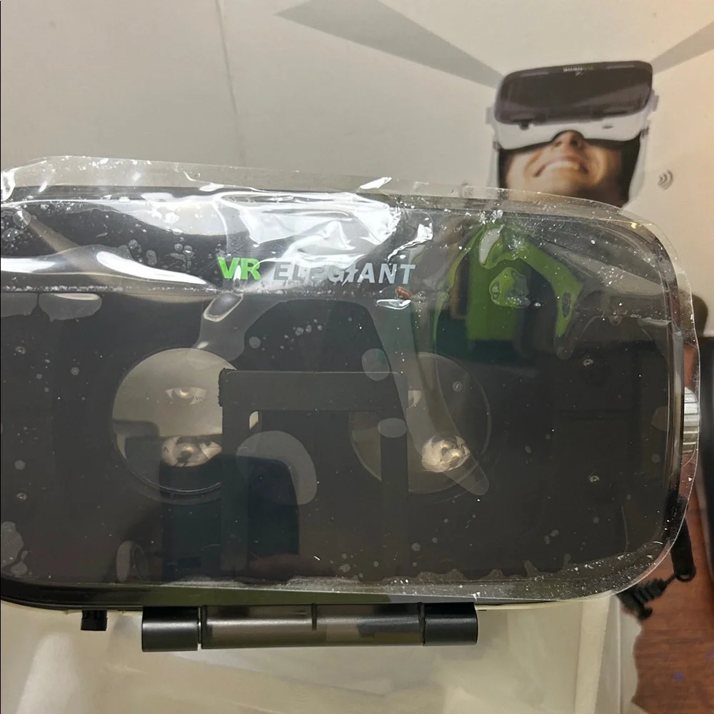 Smartphone Virtual reality glasses Elegiant VR Headset - Black and White