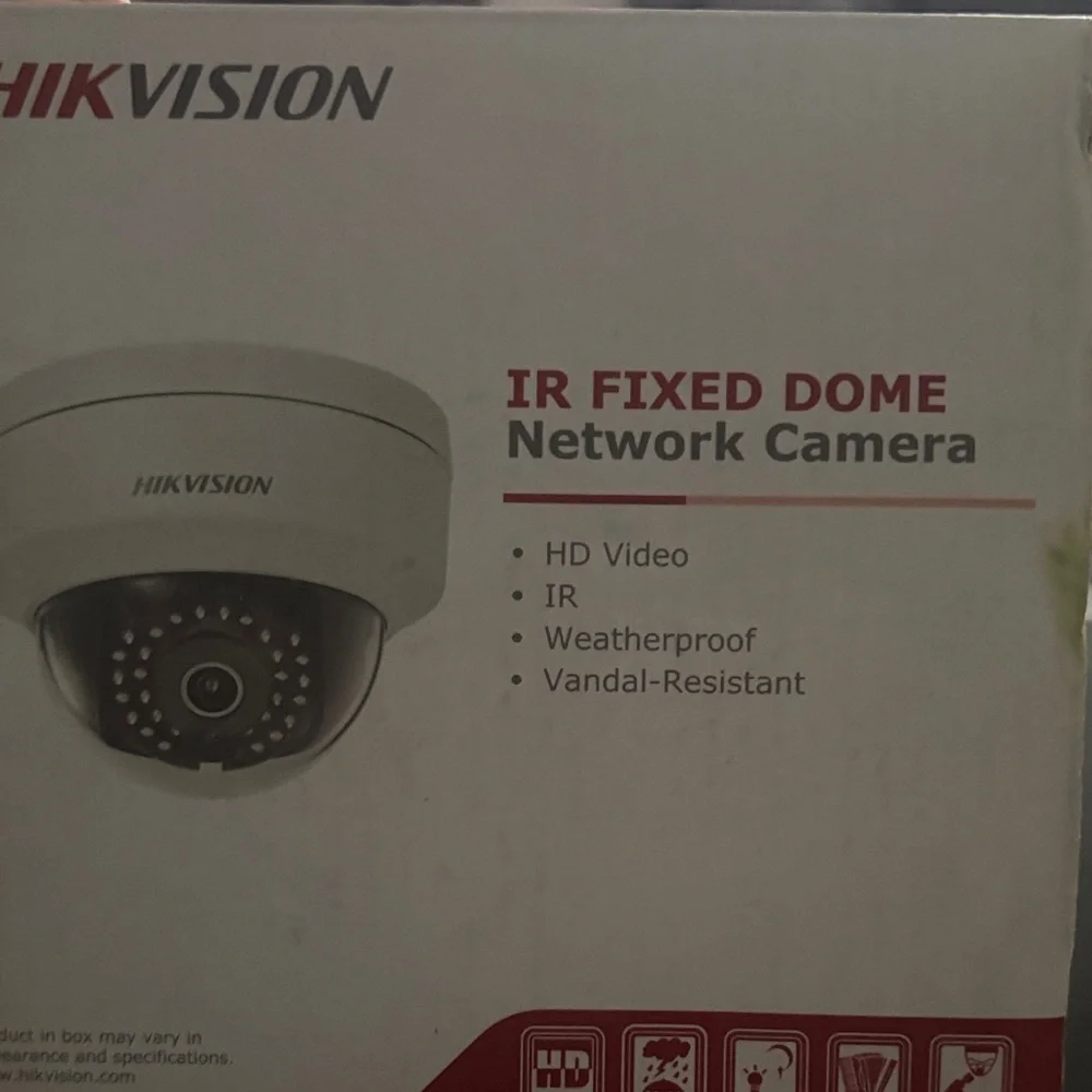 Hikvision Gray IR Dome Network Camera