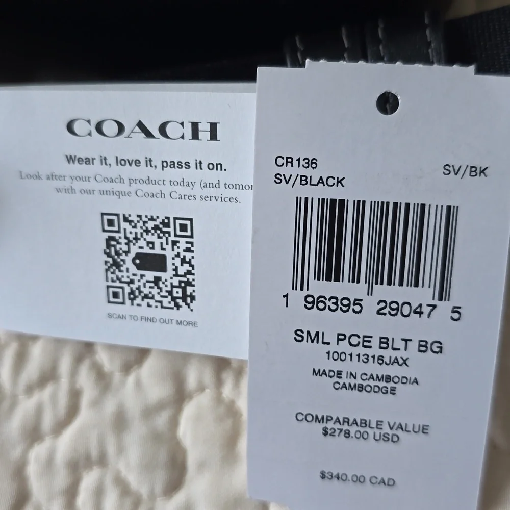 Coach worn once