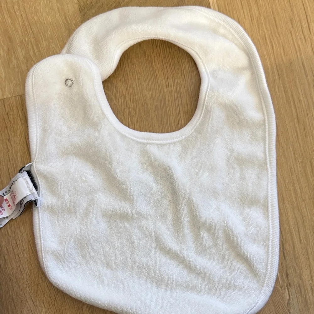 dolce & Gabbana Baby Bib with Embroidered Logo