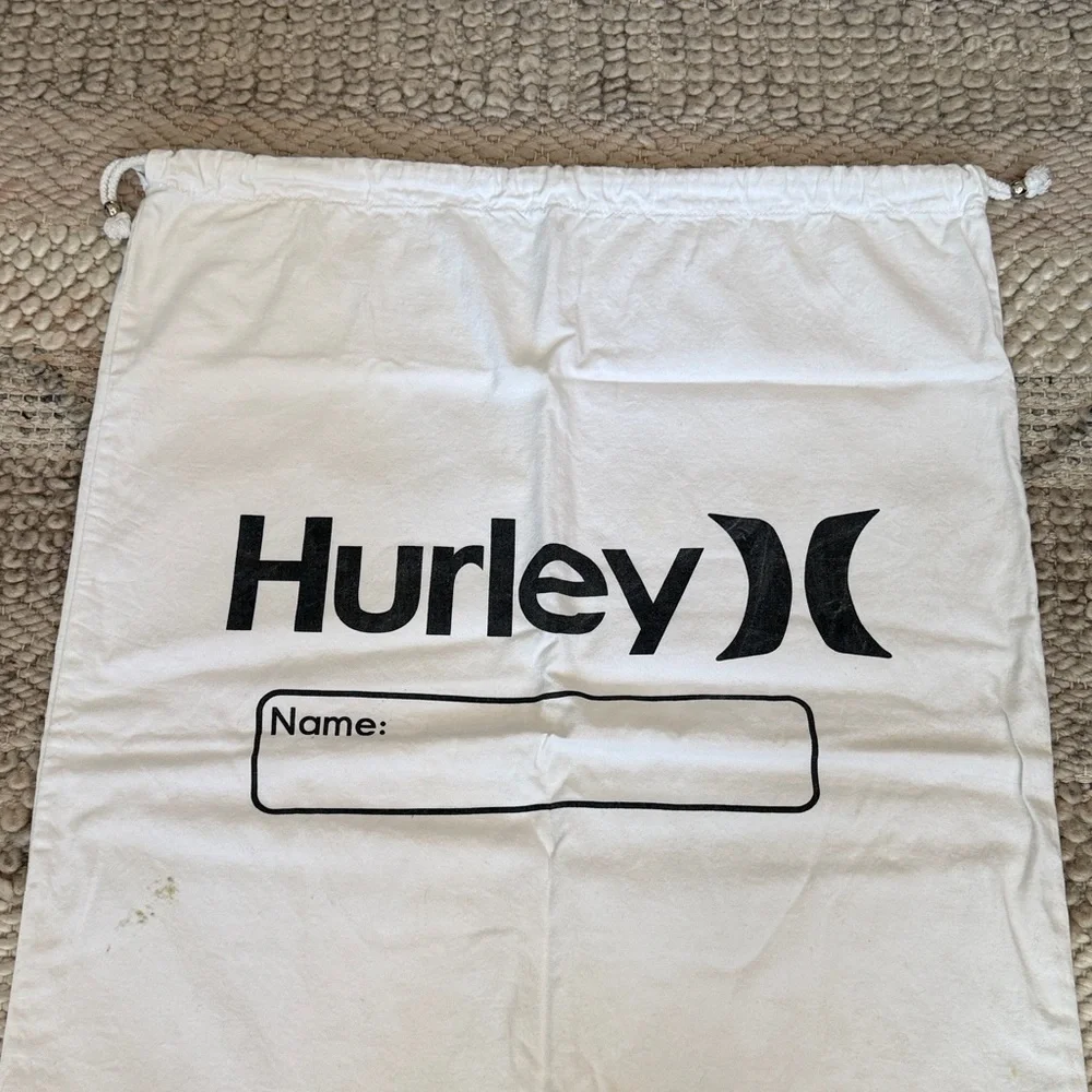Hurley white drawstring