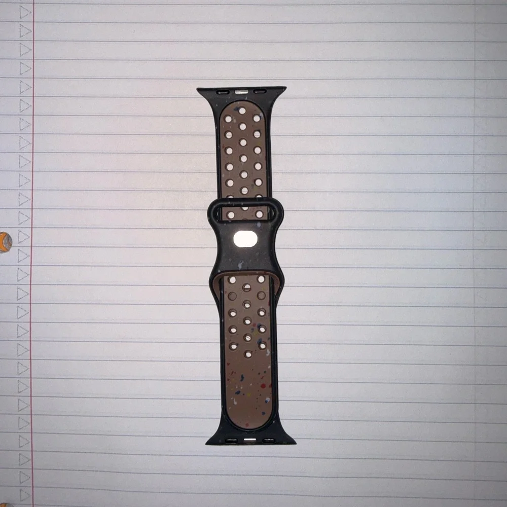 Apple design band perforated