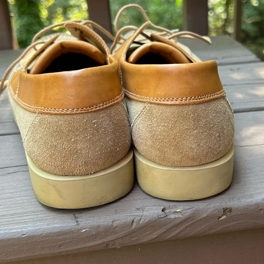Salvatore Ferragamo camel calf