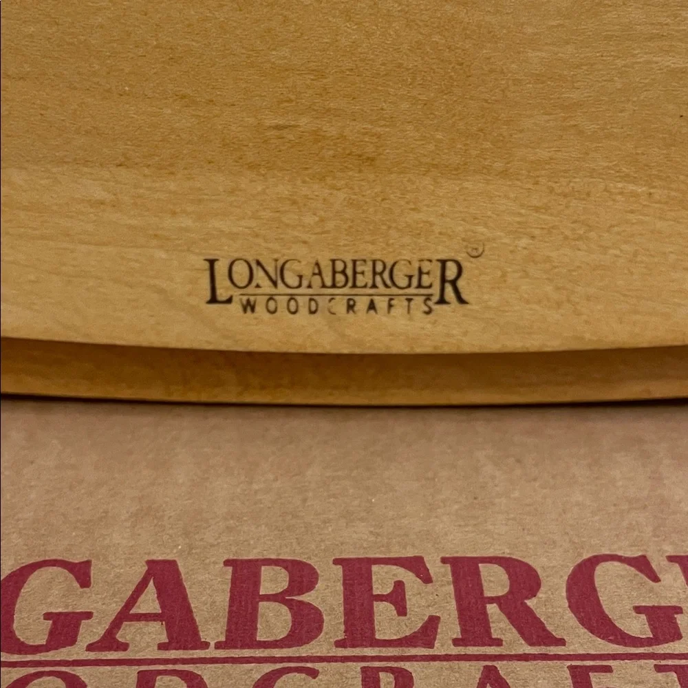 Longaberger smooth wooden