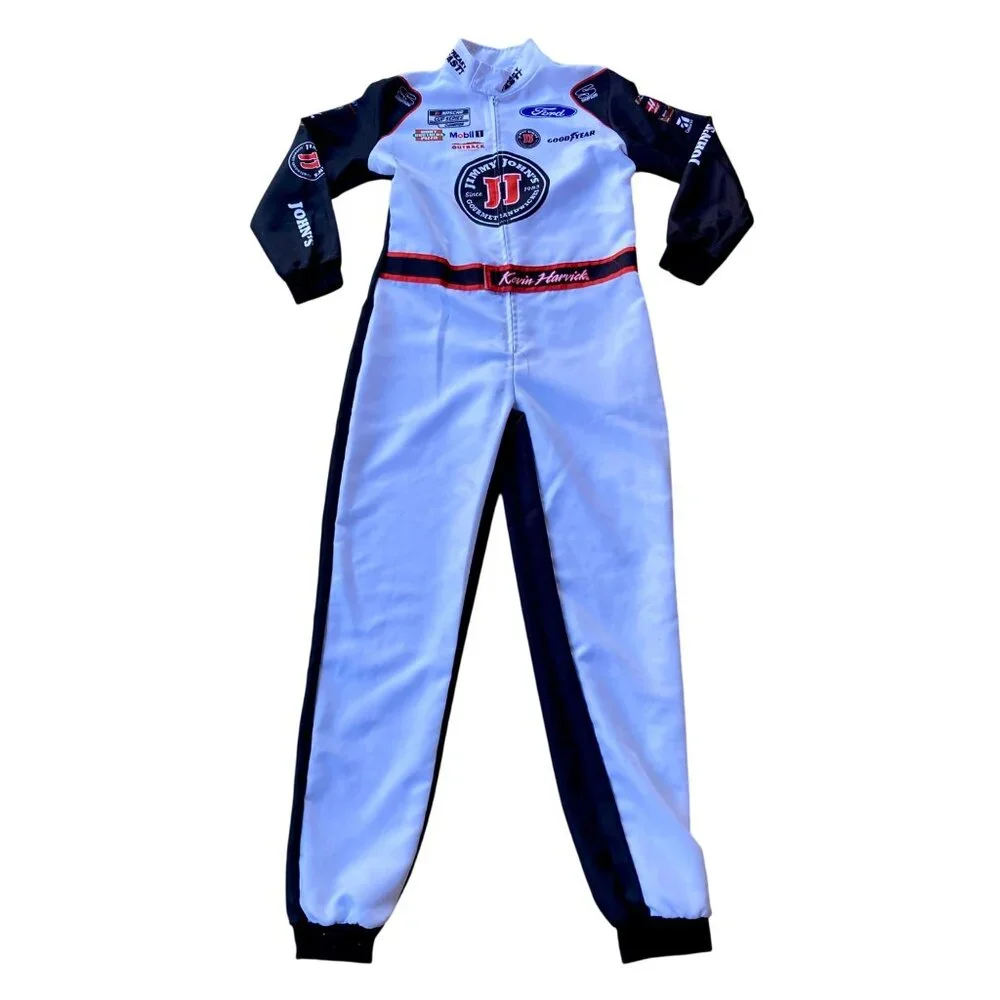 NASCAR Kevin Harvick Fire Suit Halloween Costume Jumpsuit Youth XL Racing