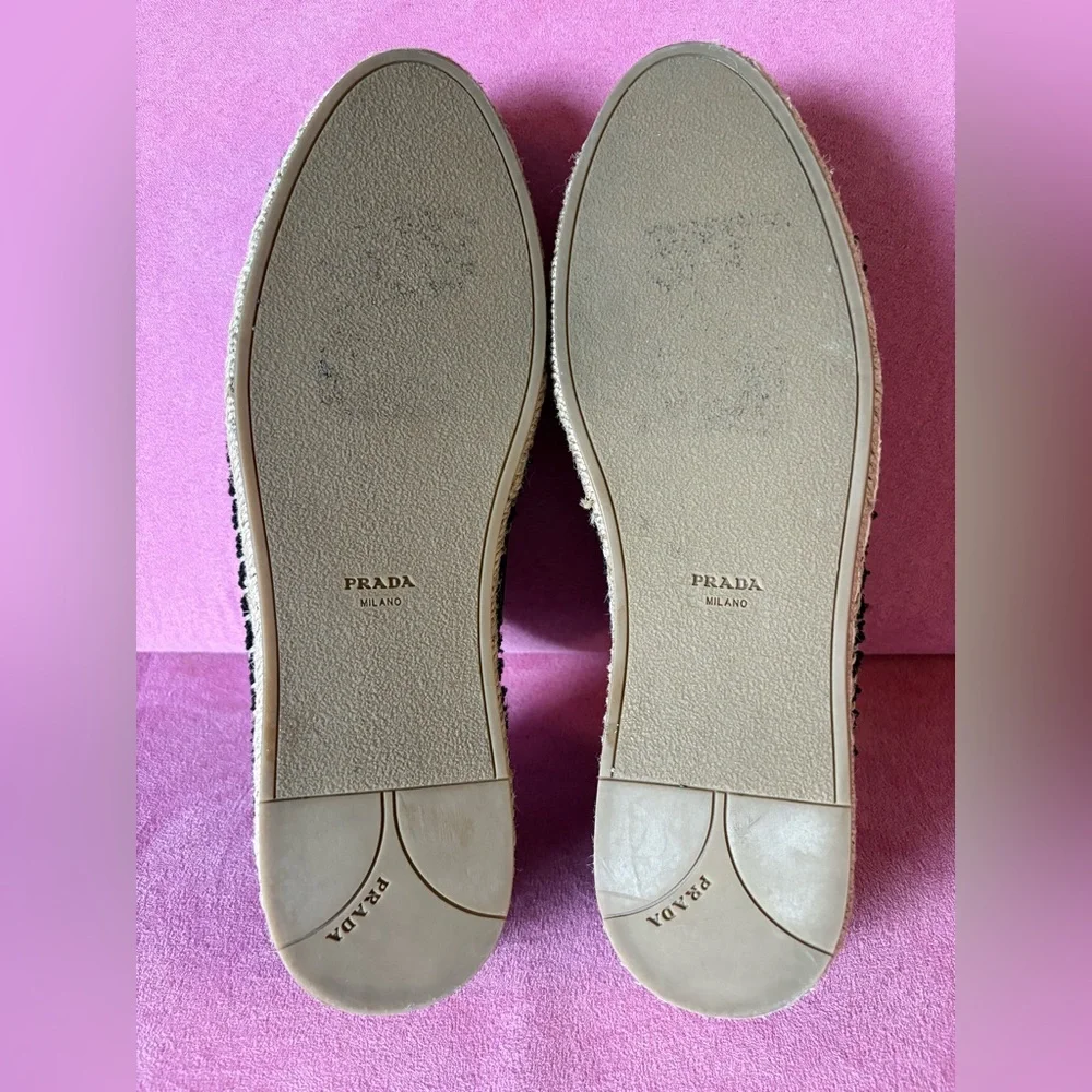 Prada authentic espadrille