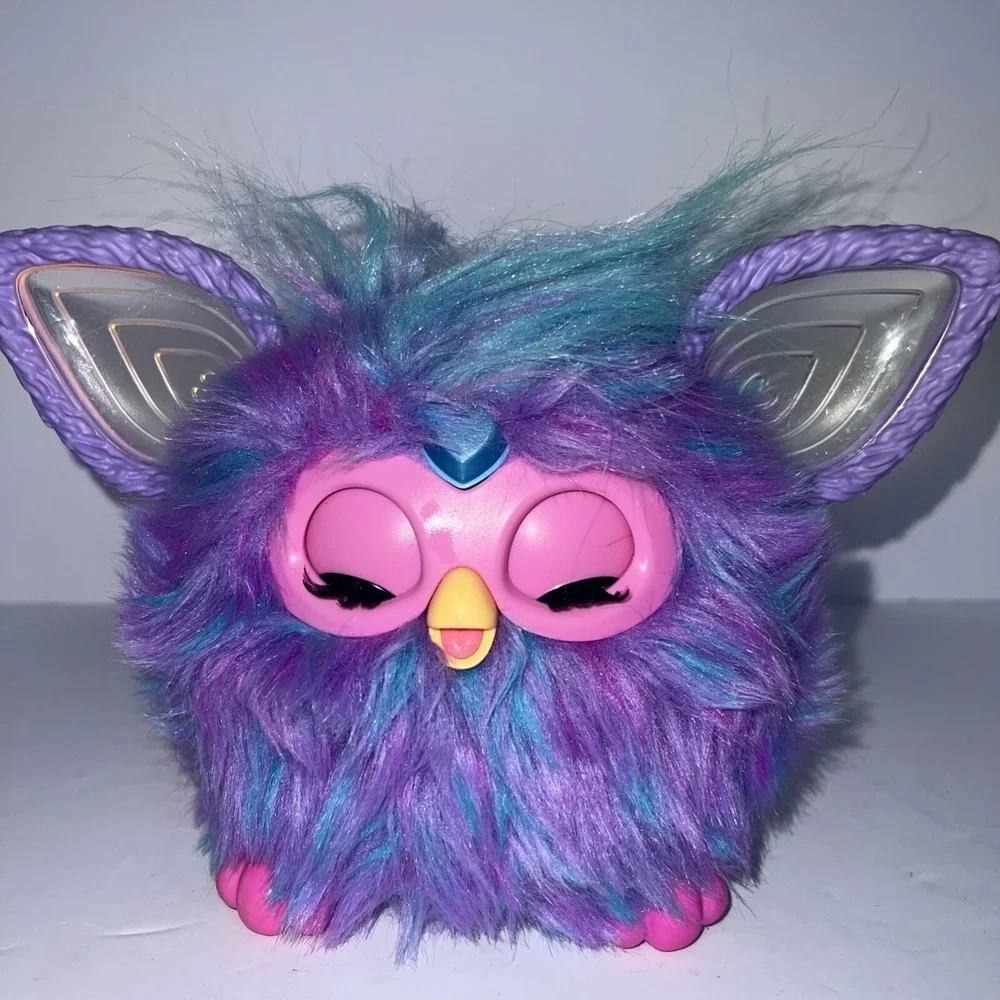 Hasbro Furby Purple Interactive Talking Plush Toy - Tested Works