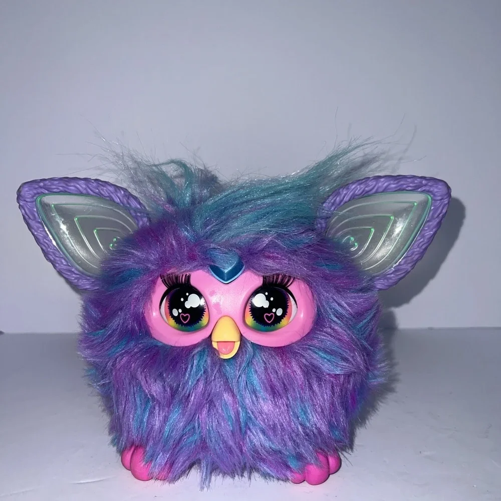 Hasbro Furby Purple Interactive Talking Plush Toy - Tested Works