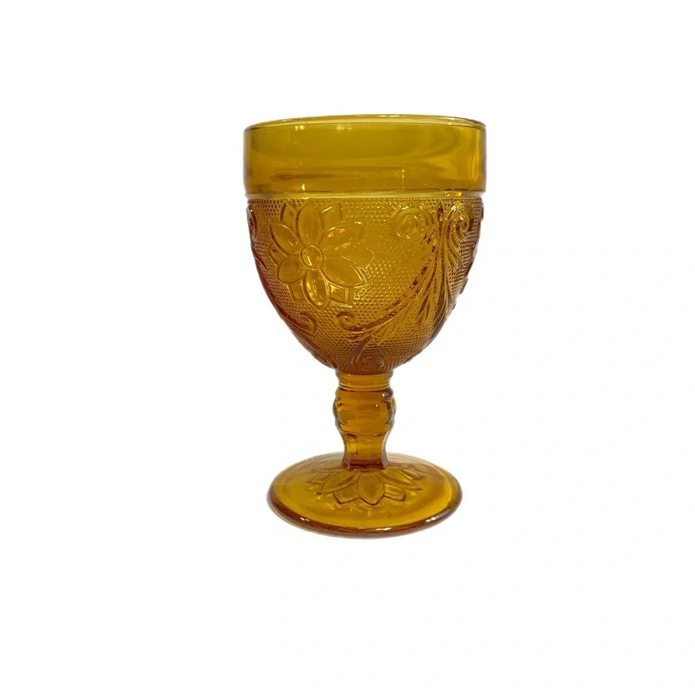 Indiana Tiara Sandwich Pattern Footed Small Cordial 5-1/4” Glass 8oz