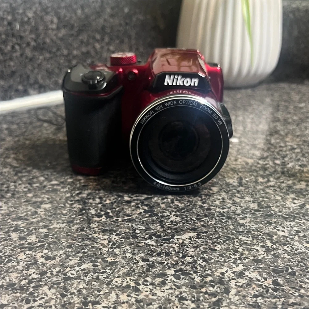 Nikon Vibrant Red Digital Camera