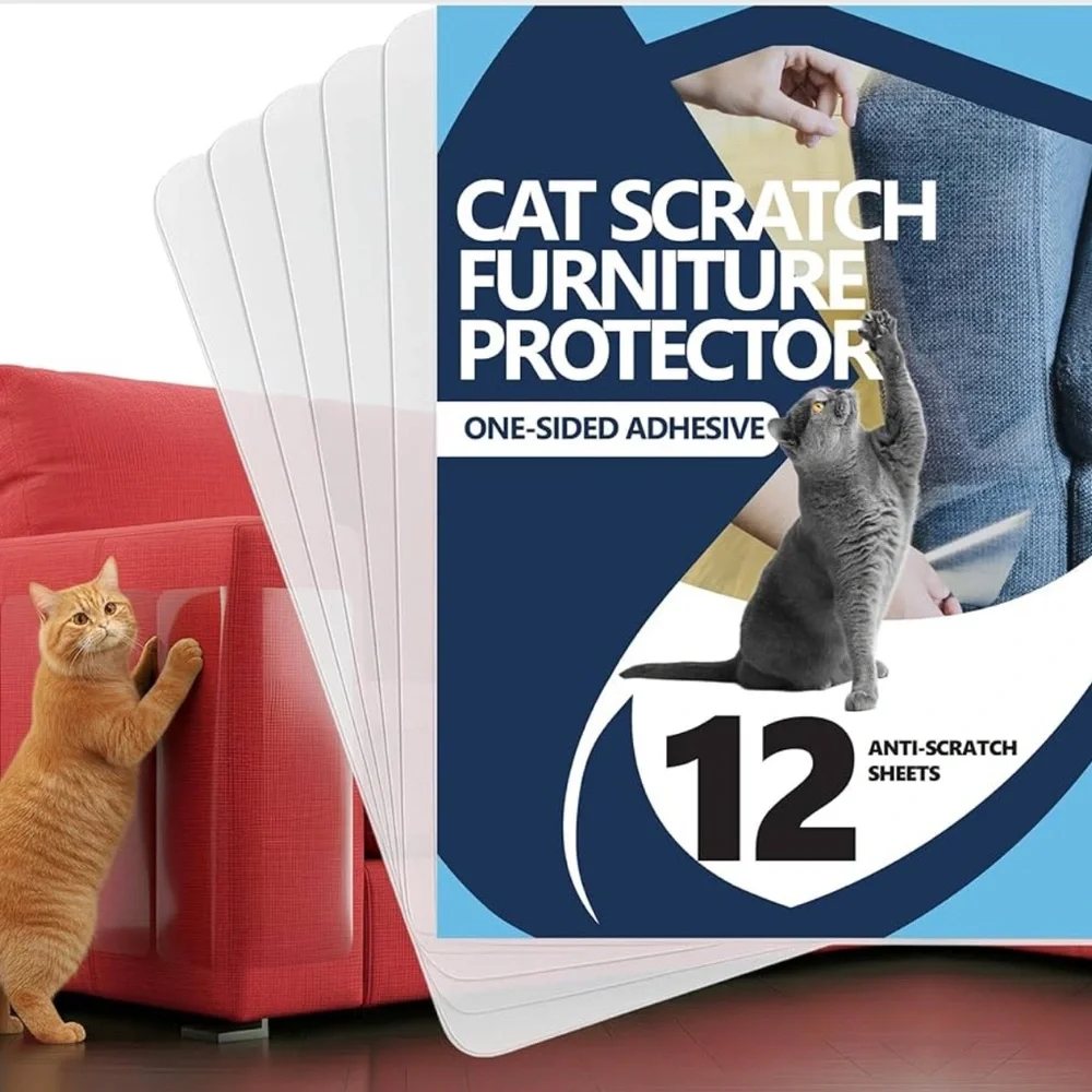 Furniture Protector Cats One-Sided Anti-Scratching Sticky Tape Scratch Deterrent
