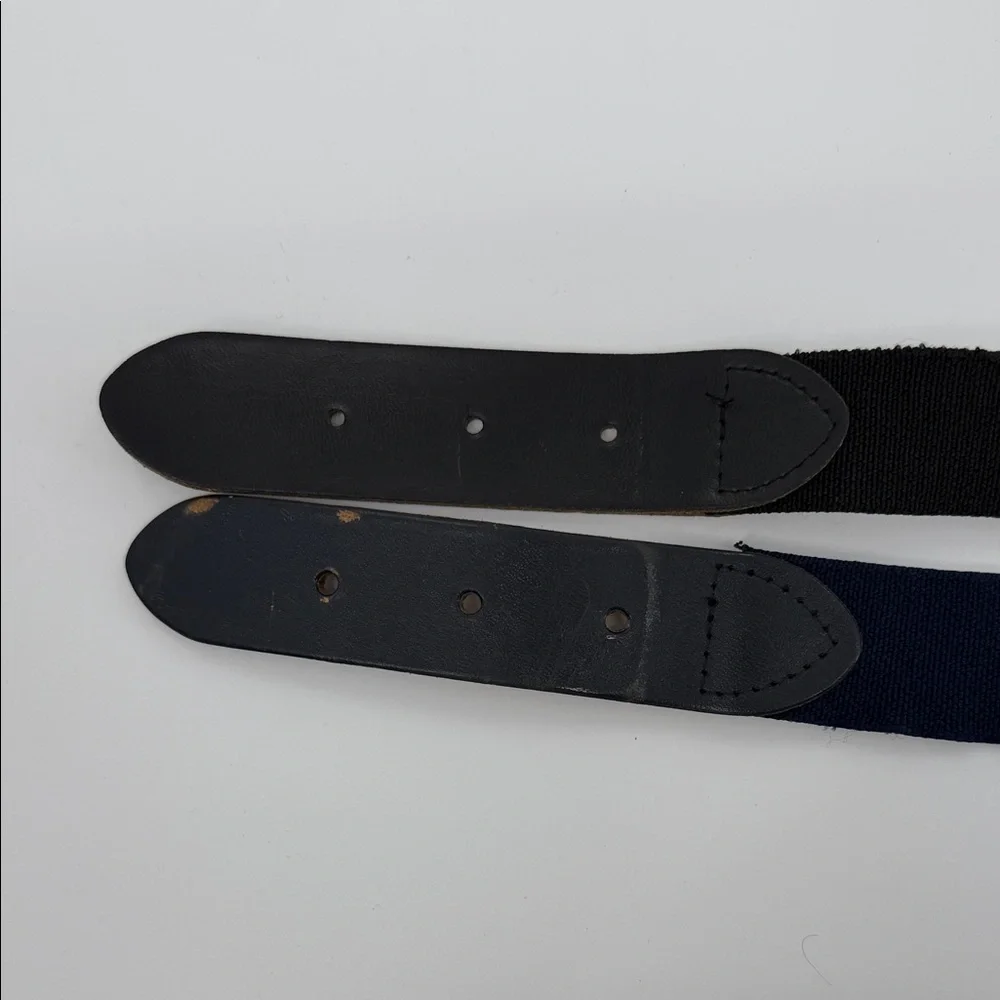 Youth Baseball Softball belts - Black and Navy