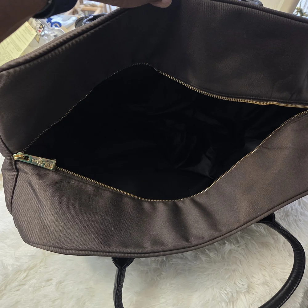 Paco Rabanne Men's Dark Brown Briefcase