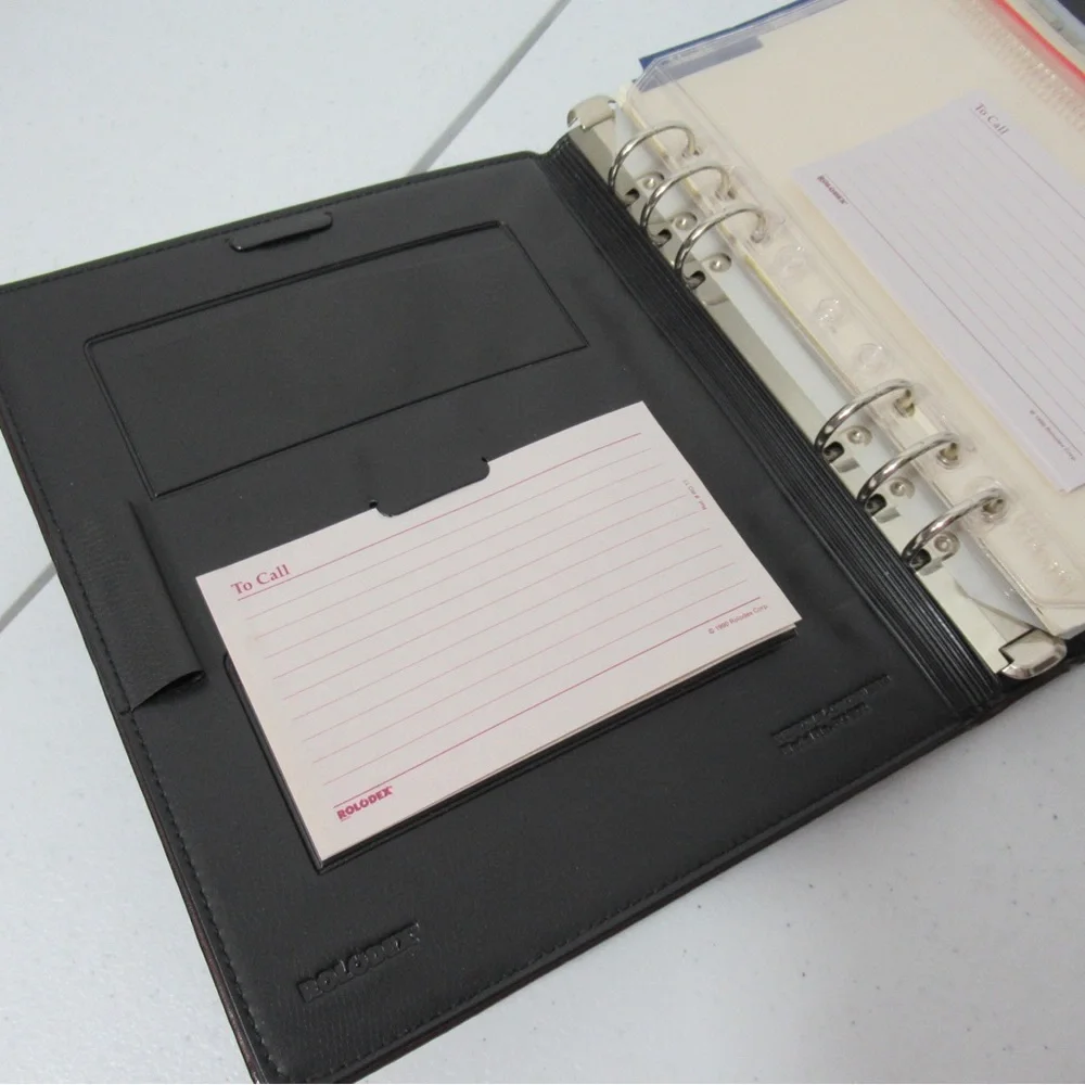 Rolodex vintage 1990