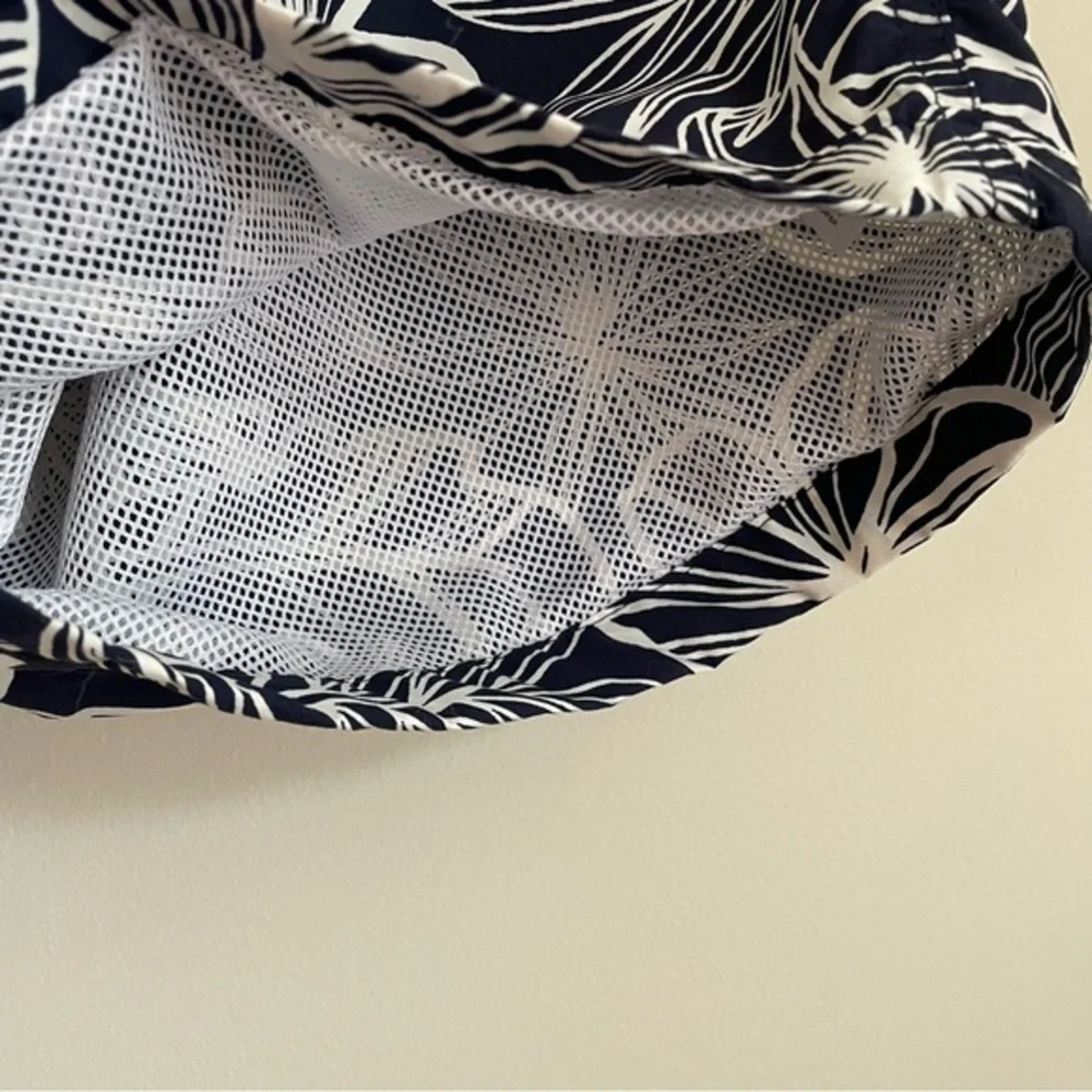 J. Crew navy white