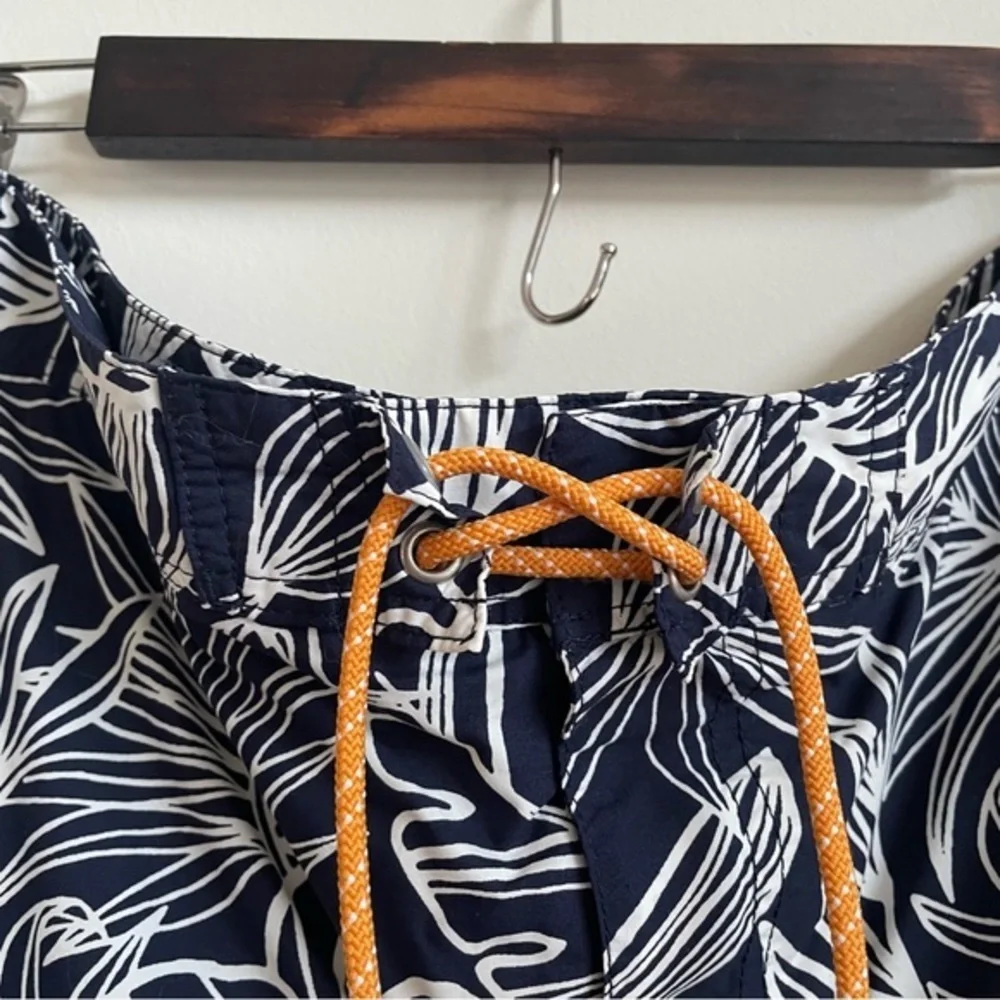 J. Crew navy white