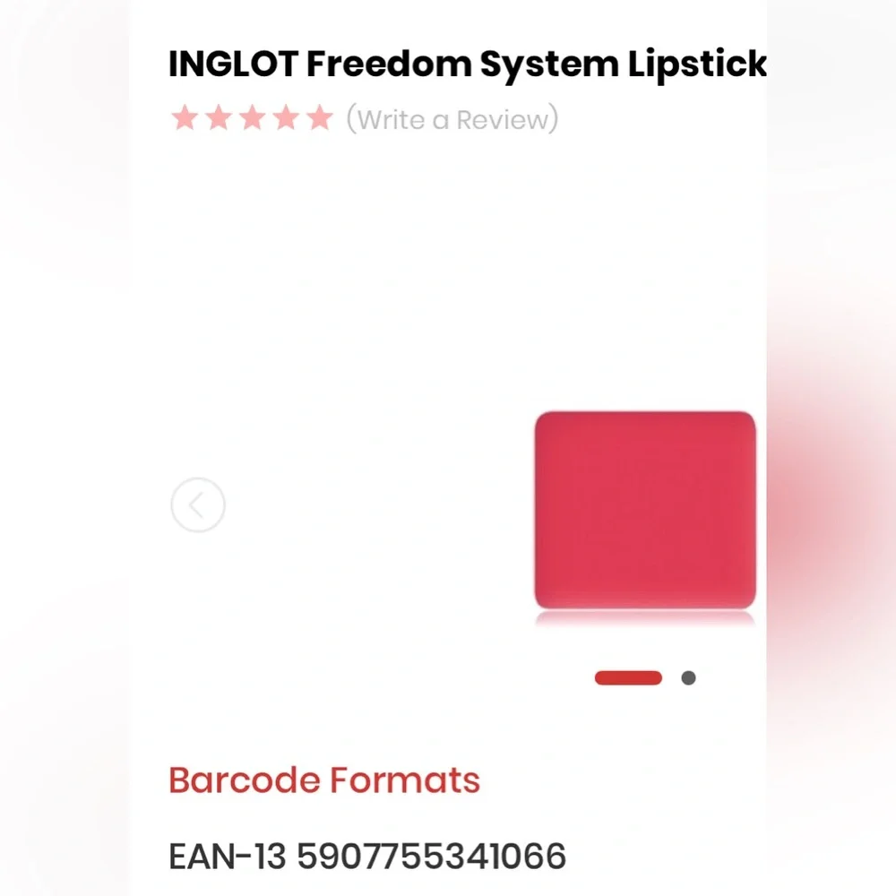 INGLOT vibrant matte