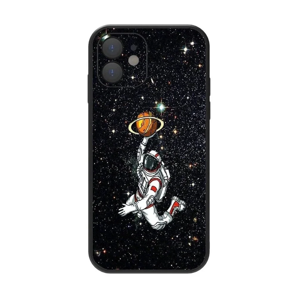 case for Apple iPhone 11 Pro Case basketball NEW space NASA astronaut stars