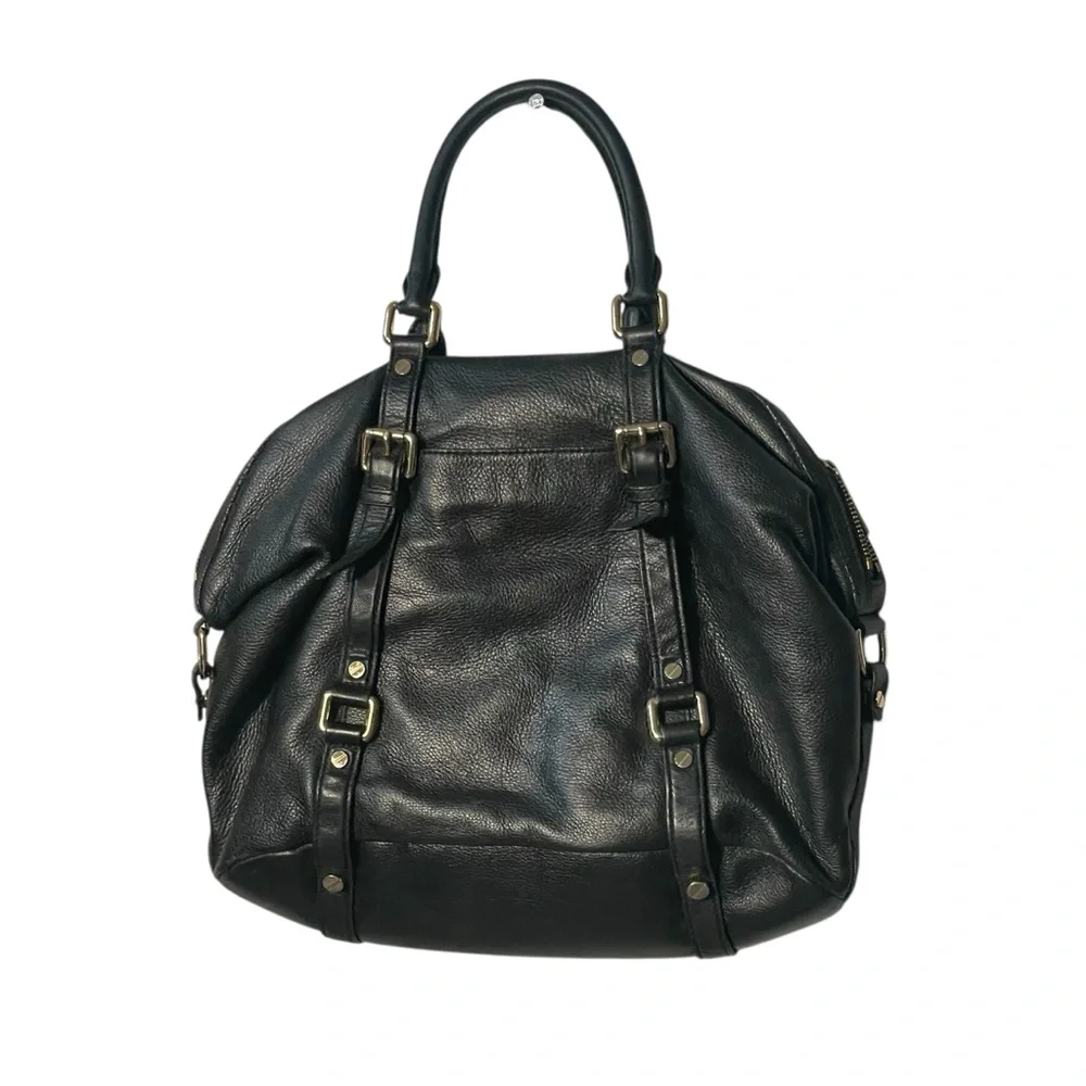 Michael Kors black pebbled