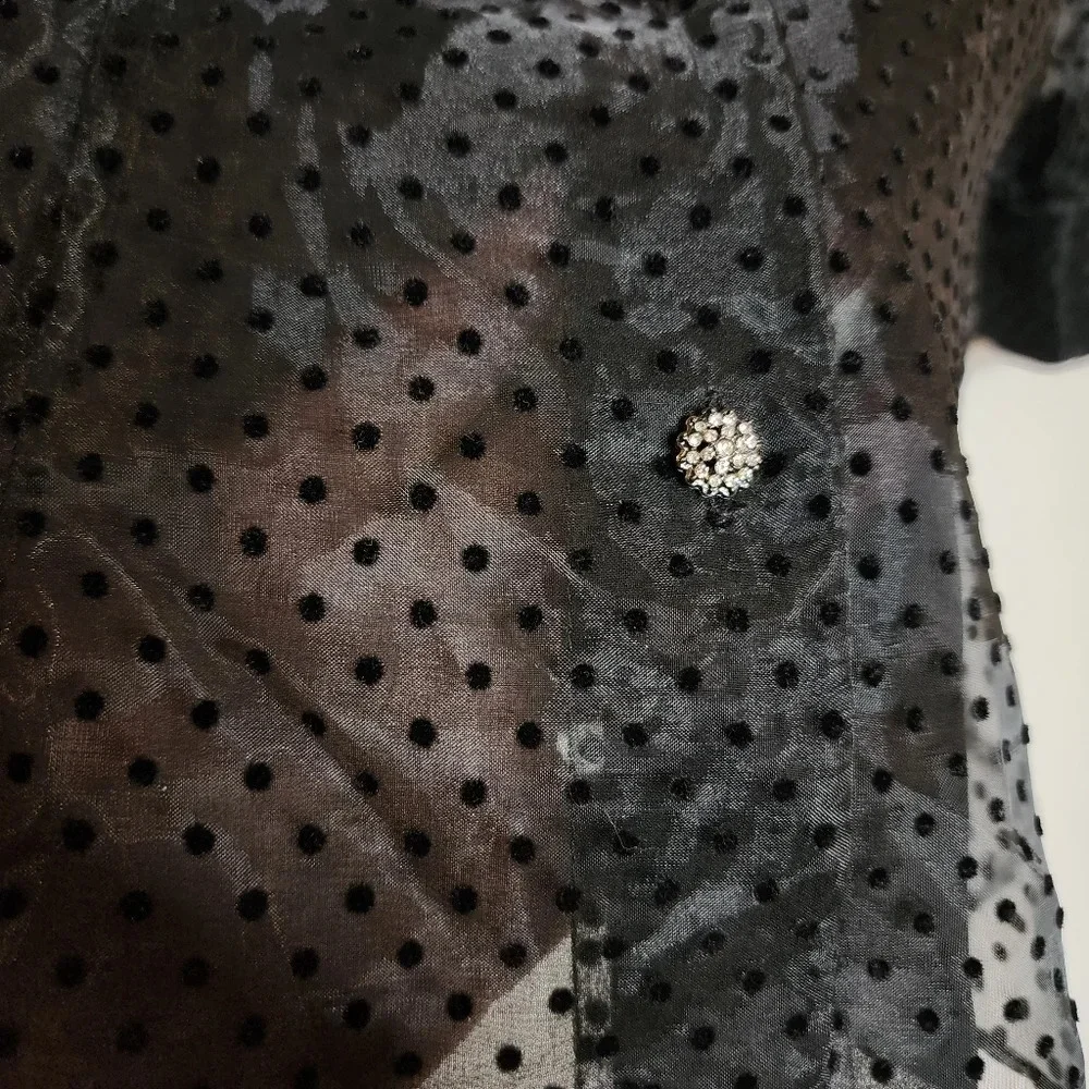 Zara semi sheer