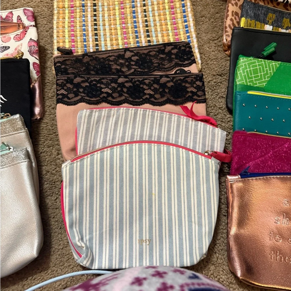 ipsy Makeup Bags Collection - Multicolor Variety