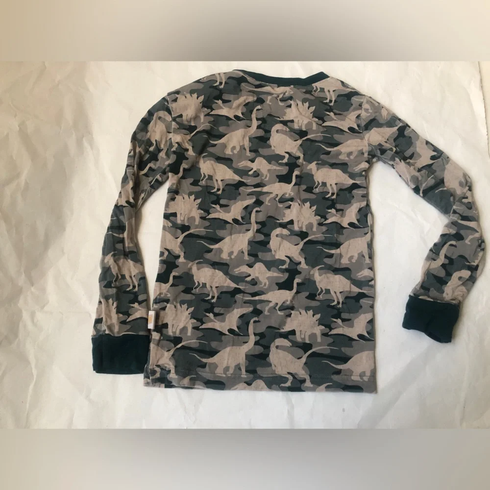 Toast + Jams Toddler Bamboo Pajama Top Boys 3T Dino