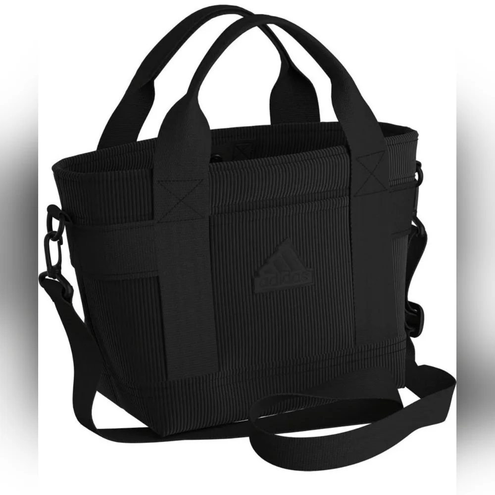 Adidas Black Corduroy Men's Messenger Bag NEW W/ TAGS
