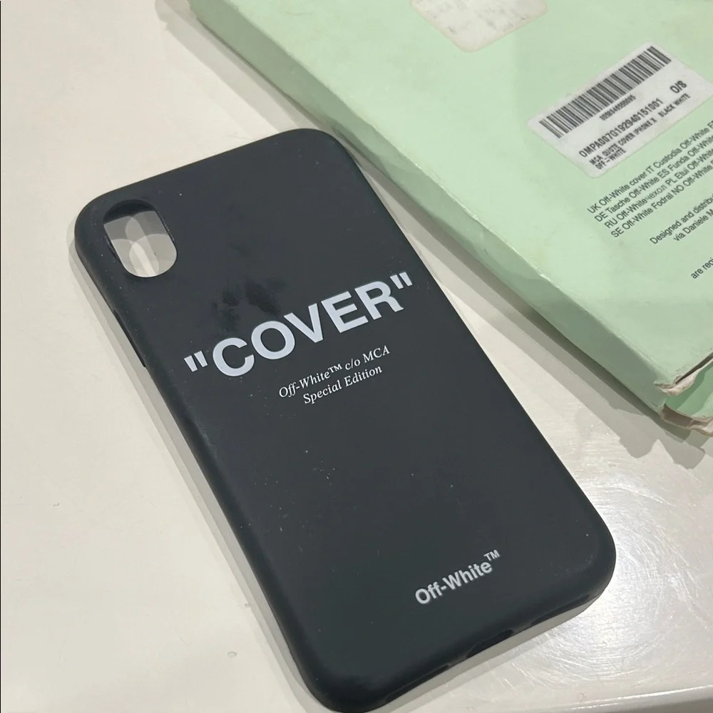 Off-White Special Edition Black Phone Cover