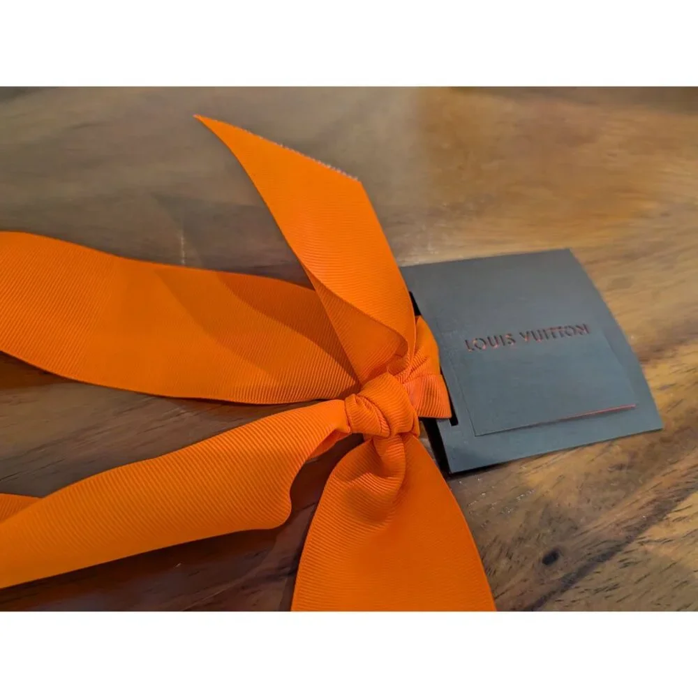 Louis Vuitton vibrant orange