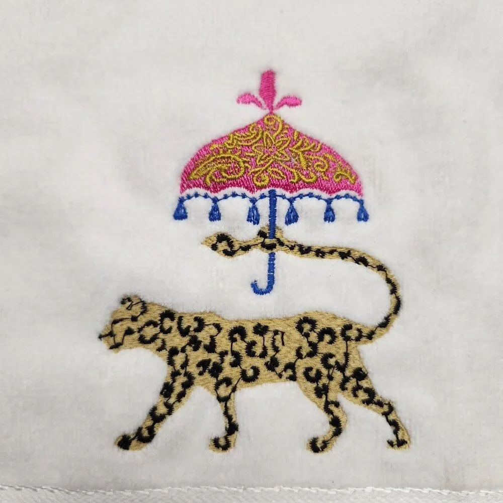 GE living embroidered