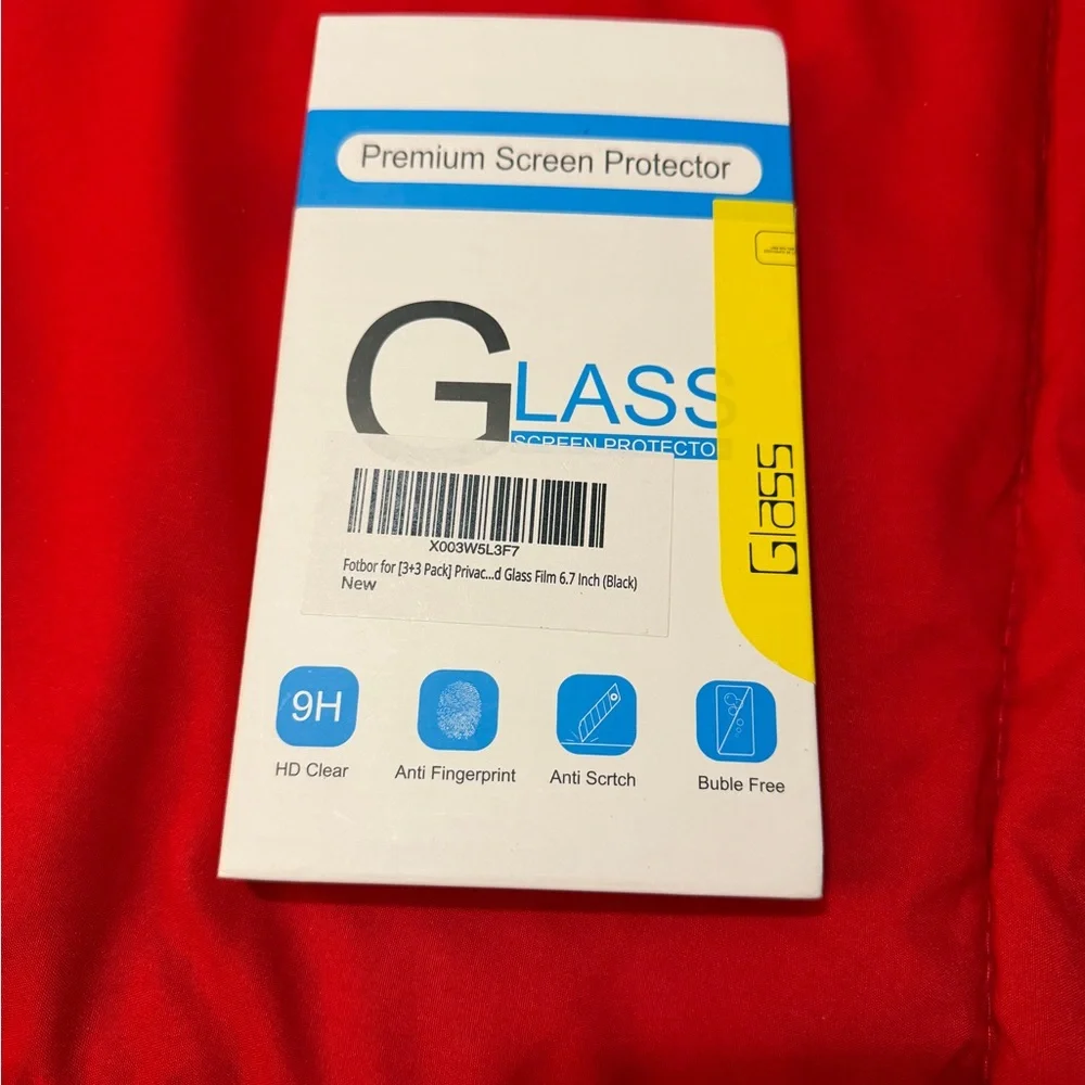 Tempered Glass Screen Protector Set