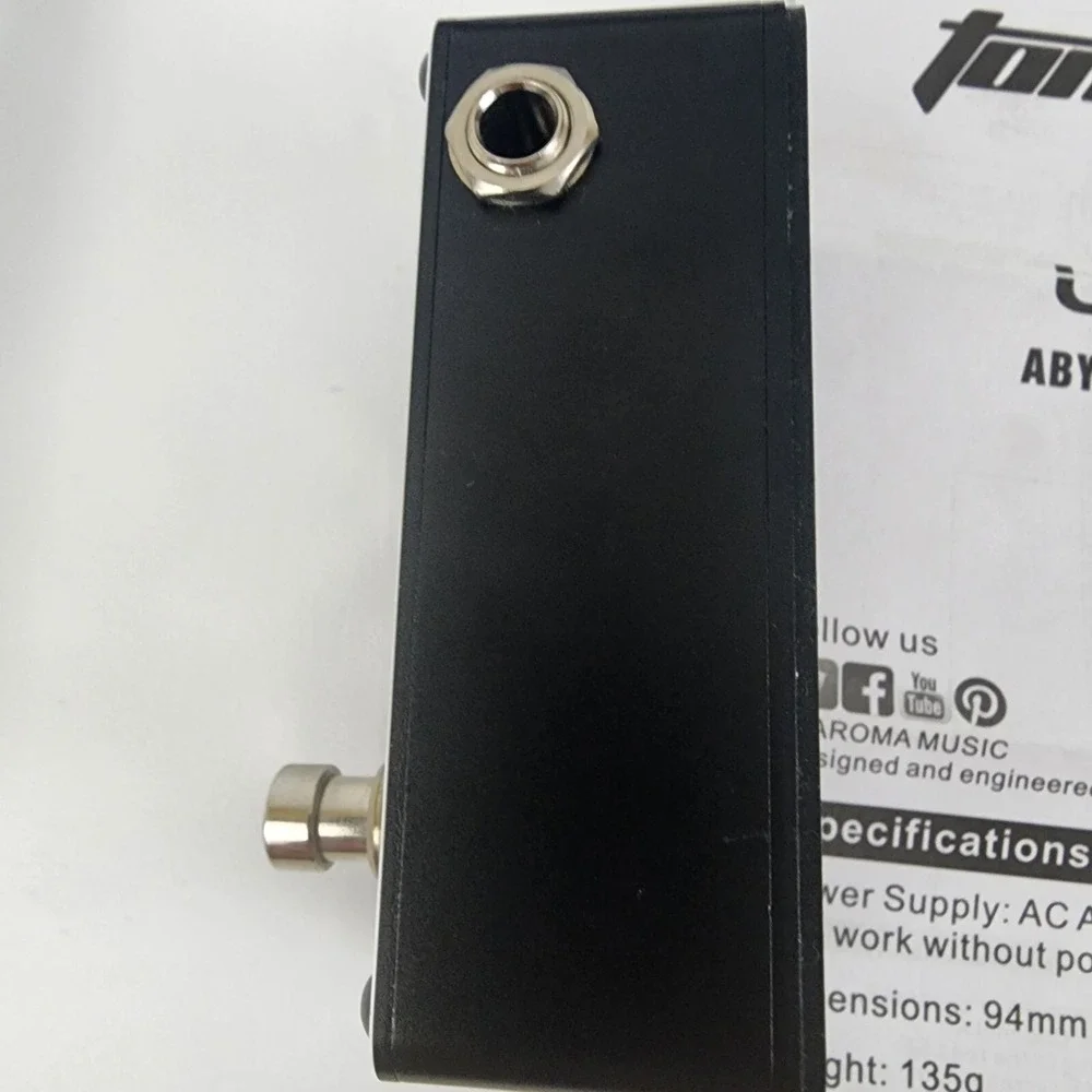 TomsLine Engineering ALR-3 Liner ABY Line Selector Guitar Effects Pedal Tested