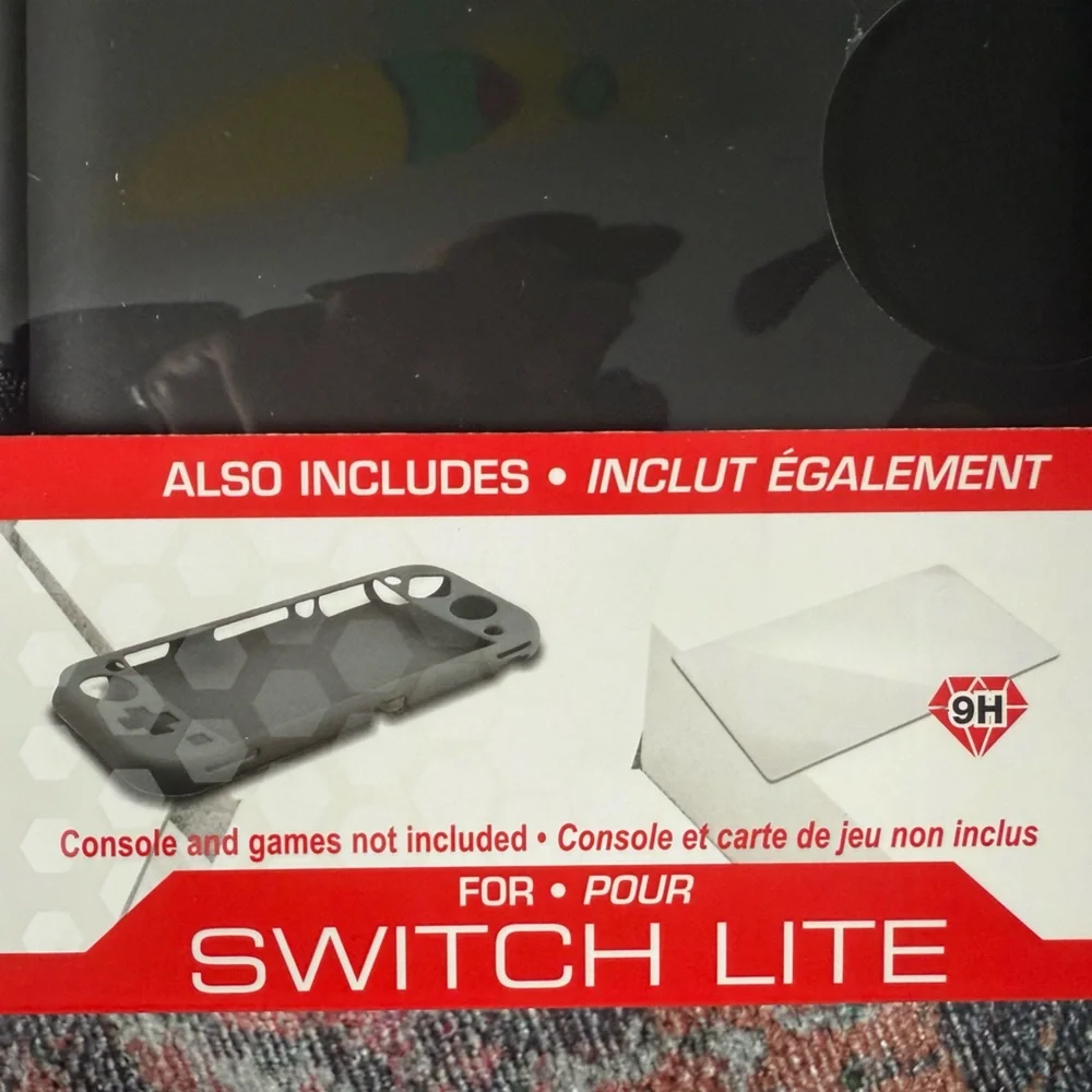 Black Travel Kit for Nintendo Switch Lite - NIB - Sealed