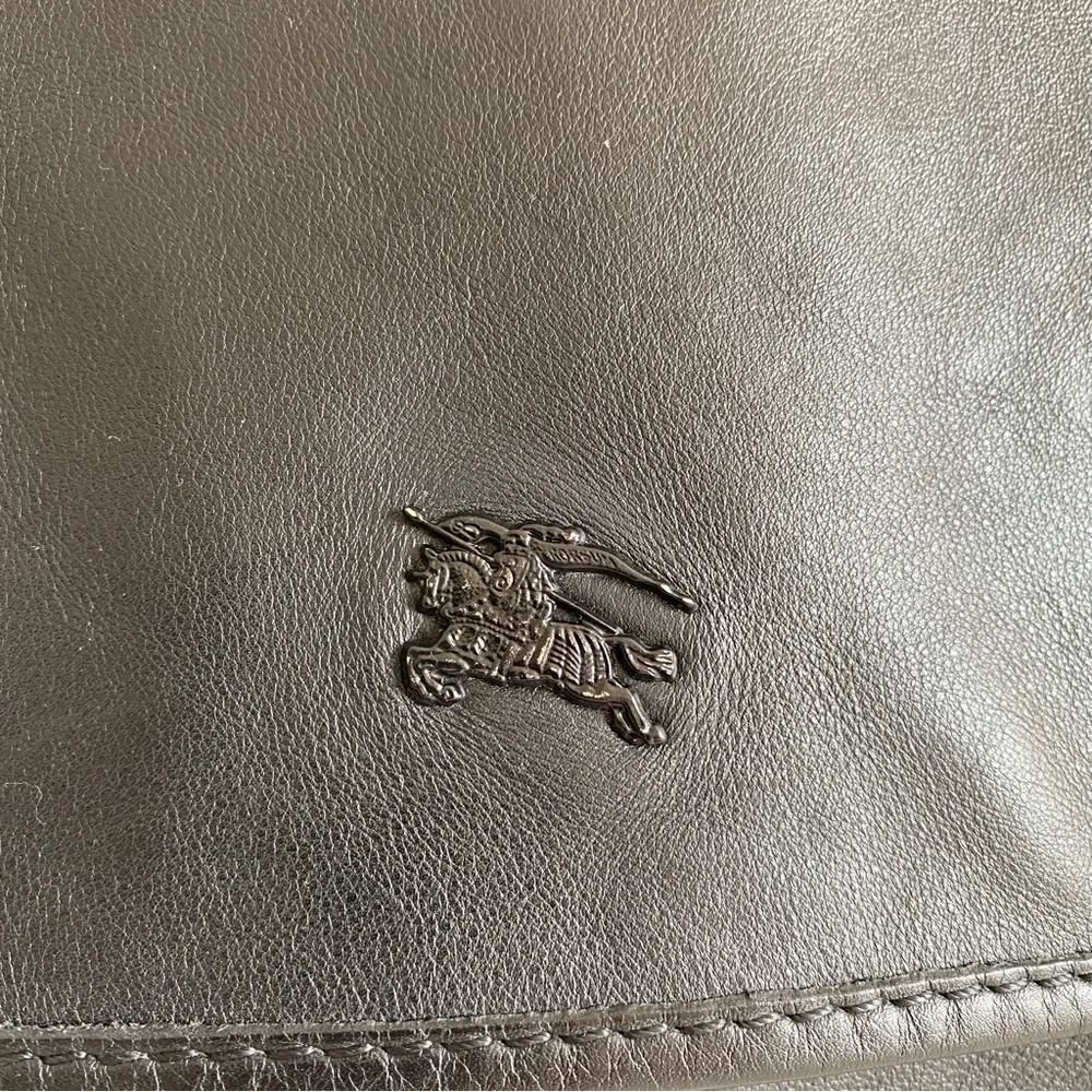 Burberry genuine leather