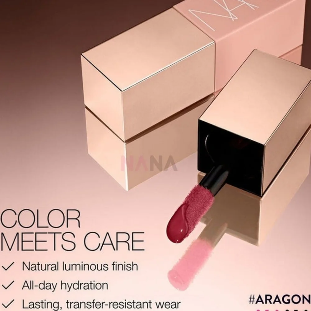 NARS AFTERGLOW Aragon LIQUID Blush- Warm Chestnut Brown
