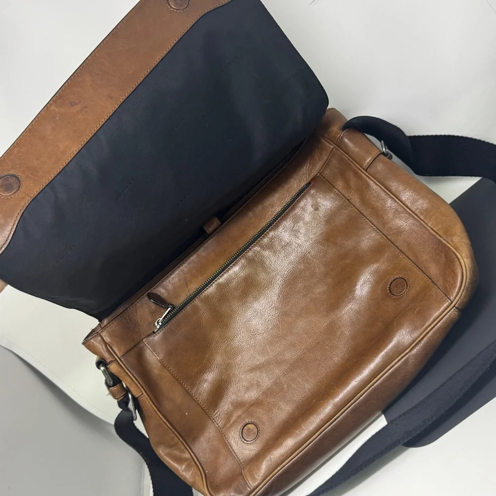Coach Brown Metropolitan Leather Briefcase Messenger Bag - Vintage