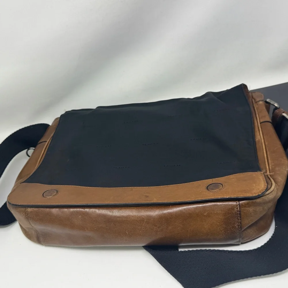 Coach Brown Metropolitan Leather Briefcase Messenger Bag - Vintage