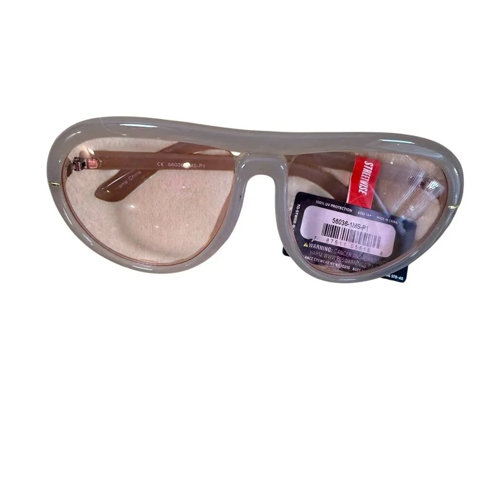 Streetwise oversized aviator